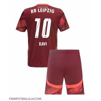 RB Leipzig Xavi Simons #10 Echipament de Fotbal Replică 2024-25 Copii Deplasare (+ Șorturi)